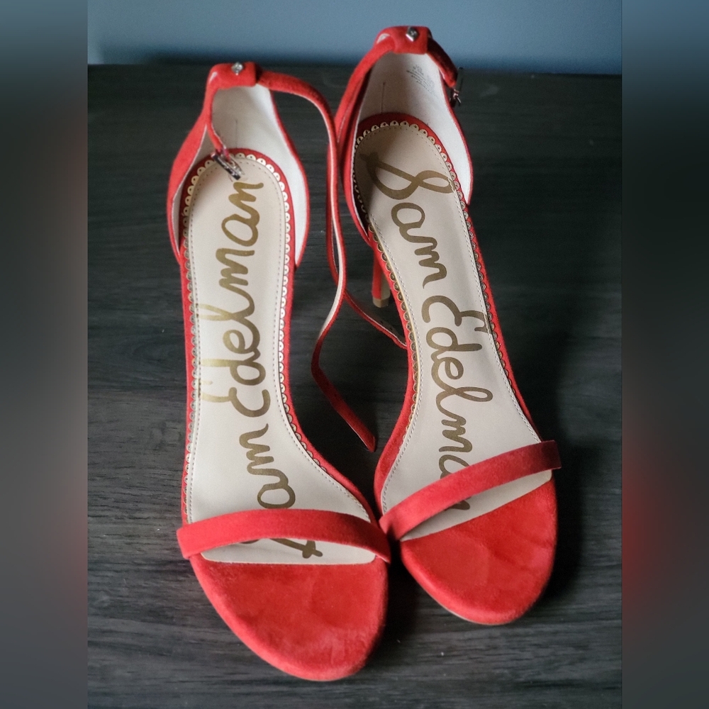 Sam Edelman Suede Heels sz 9.5 UEC